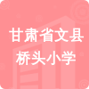 甘肅省文縣橋頭小學(xué)招標(biāo)信息